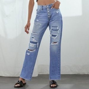 NEW! 🔥KANCAN🔥 90s BOYFRIEND ULTRA HIGH RISE